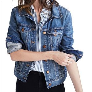 Madewell Blue Denim Jean Jacket